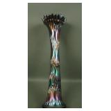 Fenton Blue Rustic Mid Size Vase
