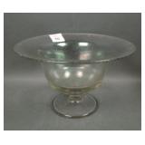Lancaster Iris Ice Flared Flattened Compote