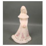 Fenton Satin Decorated Bridesmaid Figurine