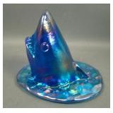 1975 Wheaton Sapphire Blue Shark Head Paperweight