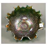 Fenton Green G&C Ruffled Fruit Bowl