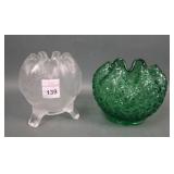 Two Fenton Glass Items