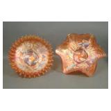 Two Fenton Marigold Thistle Bowls