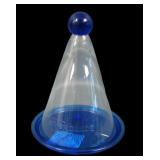 Elegant Era Bottoms Up Glass with Cobalt Final