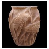 Consolidated Sepia Cased Screech Owl Vase