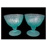 2 Consolidated Green Dancing Nymphs Sherbets