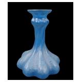 Consolidated Reuben Blue Swirl Bottle Vase