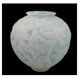 Consolidated Green Wash Pinecone Vase