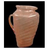 Consolidated Pink Catalonian Handled Pitcher