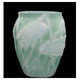 Consolidate Green Cased Screech Owl Vase
