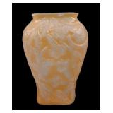 Consolidated Amber Wash Hummingbird Vase