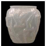 Consolidated Straw Opal Seagulls Pillow Vase