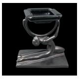 Frankart Style Art Deco Stylized Nude Ashtray