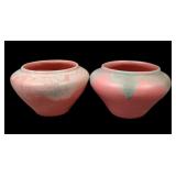 Two Muncie Art Pottery Vases