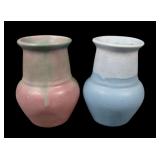 Two Muncie Art Pottery Vase