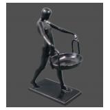 Un- Marked Art Deco Stylized Nude Ashtray