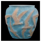 Consolidated Art Deco Seagulls Vase