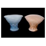 Two Consolidated Catalonian Spanish Knobs Vases