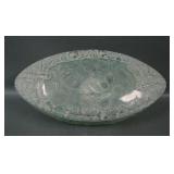 Consolidated Green Wash Dragonfly Oval Dresser Box