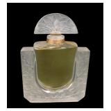 Lalique "Chevrefeuille" Crystal Perfume Bottle
