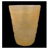 Consolidated Honey Catalonian Tumbler Vase