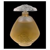 Lalique Art Deco "Jasmin" Crystal Perfume Bottle