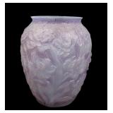 Consolidated Amethyst Cased "Le Fleur" Vase