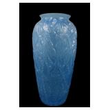 Consolidated Glass Blue Blackberry Umbrella Stand