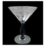 Morgantown Art Moderne/ Faun Etched Champagne