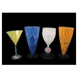 Assortment of Four Bimini Werkstatte Glass Items