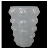 Morgantown Glass El Mexicano Snowball Vase