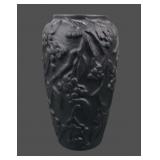 Consolidated Black Satin Bittersweet Vase