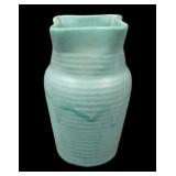 Muncie Art Pottery Matte Green Vase