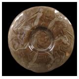 Consolidated Sepia Wash Danciing Nymphs Platter