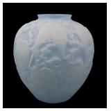 Consolidated Blue Wash Lovebirds Vase