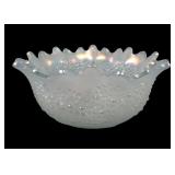 Fenton White Orange Tree Punch Top Only