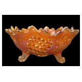 N'Wood Dk Marigold Grape & Cable Small Fruit Bowl