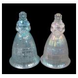 2 Imperial Carnival Glass Colonila Southern Bells