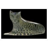 Abraham Palatnik MCM Lucite 9" Leopard Figurne