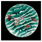 Wedgewood-Majolica Swimming Seals 7 1/2"Plate