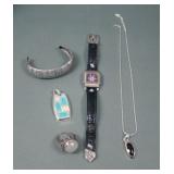 Assortment of ladies Southwestern Style Jewelry