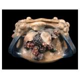 Marked Teplitz Amphora Decorated Cachepot