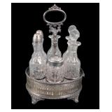 Marked Reed & Barton Silver Plate Condiment Set