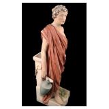 Momumental Royal Dux Porcelain Roman Water Bearer