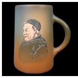 Weller Pottery Dickens Ware Monk Tankard Mug