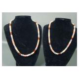 Two Honora Cultured Multi Colored Pearl Necklaces