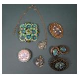 Lot of 8 Ladies Costume Jewelry Items