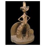 Frankart "Cowboy" Art Deco Single Bookend