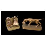 Two Frankart  Deco Single Bookends