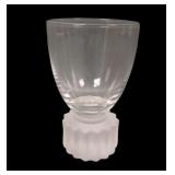 Morgantown Clear Frosted Cog Tumbler